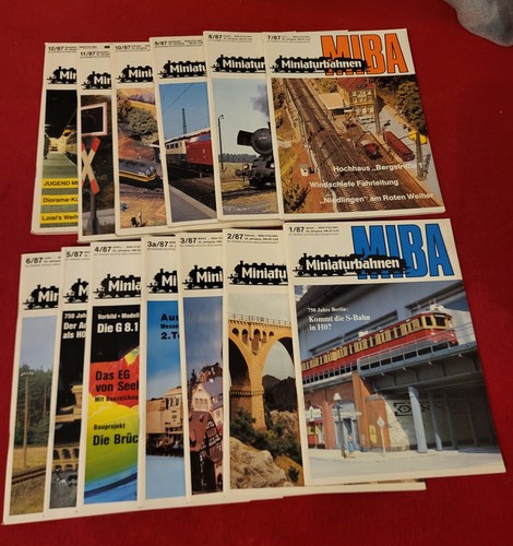 Miba miniaturbahnen 1987 - miba,