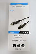 Cinch Kabelverbindung 1-fach