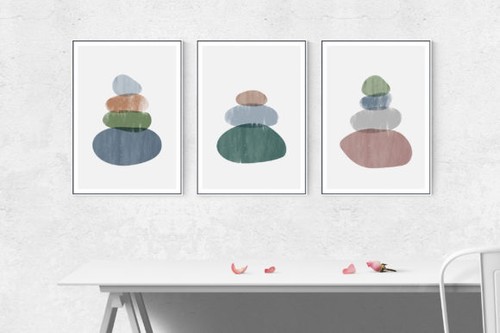 Set bild poster kunstdruck - 3,