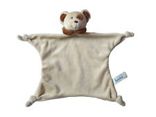 WIE NEU* Bambia Hund Bär Teddy beige braun Schmusetuch Schnuffeltuch Kuscheltuch