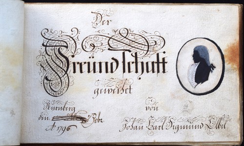Stammbuch album amicorum