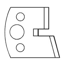 Scheppach Profilmesser Paar