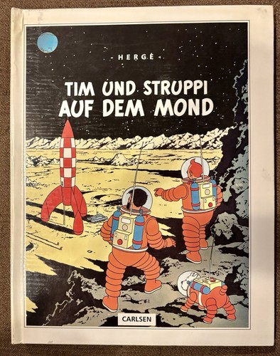 Tim und struppi - dem, mond
