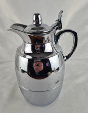 Kleine Alfi Isolierkanne Juwel Edelstahl Chrom 0,5 Liter Thermoskanne