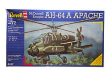 Revell 4487 AH-64 A Apache McDonnell Douglas 1:72 Modellbausatz Hubschrauber