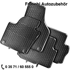 für Seat Alhambra 5 710 711 Sitzer Premium Auto Fußmatte Gummimatte schwarz a*