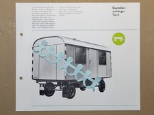 Baustellenanhänger Bauwagen