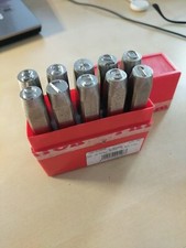 Hoffmann Pryor 085405 8 Schlagzahlen-Satz 10-teilig Zahlen 0-9 8mm