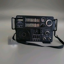 SANWA Weltempfänger (Rundfunkempfänger) 6080 Transistor Radio Japan 1980.