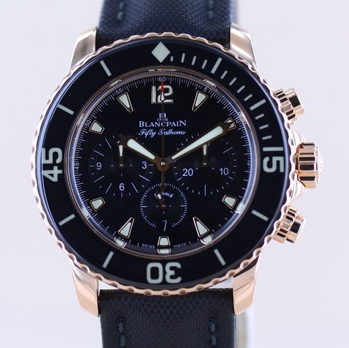 Blancpain uhr fifty fathoms - uhr,