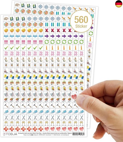 Tobja 560 kalender - 560, sticker