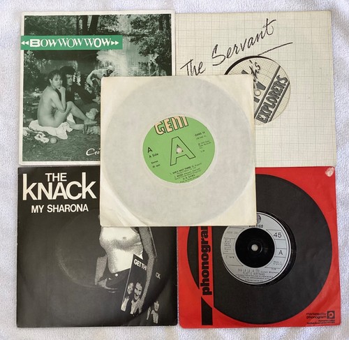 New wave punk - 5x7”, uk