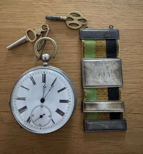 Taschenuhr vermutlich silber - taschenuhr,