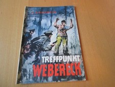 DDR Romanheft Blaulicht Nr.3 Treffpunkt Webereckvon 1959