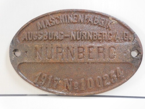 Firmenschild maschinenfabrik - firmenschild,