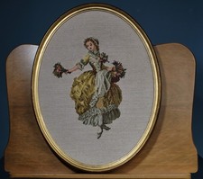 Alte Stickerei Bild Handarbeit