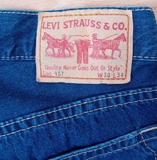 Levi's 907 Type 1 Bootcut Jeans Hose W 30 /L 34 NEU ! Rockabilly Vintage Denim !