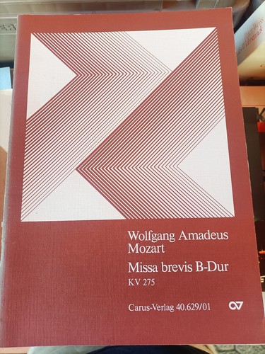 Mozart missa brevis - w.,