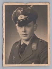 Wehrmacht Soldat Luftwaffe Uniform - Altes Foto  1940er