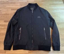 Armani Exchange Herren Jacke, Größe XL, Schwarz