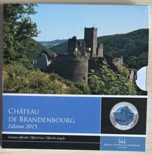5 Euro Blister PP Luxemburg 2015, Burg Brandenbourg, Nr.7