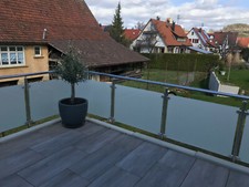 Geländer Balkon Treppe Terrasse Edelstahl Bausatz V2A Brüstung Handlauf Pfosten