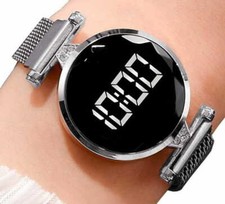 Damen Silber Armbanduhr