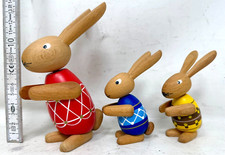 Osterhase Ilka Otte 3x Erzgebirge Hase Osterschmuck Osterdekoration 9,5-14,5cm /