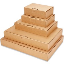 Maxibriefkarton Postkarton Faltkarton Versandkarton Maxibrief Warensendung braun