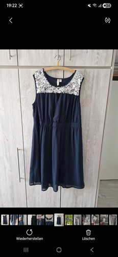 Kleid festlich dunkelblau - festlich, 48