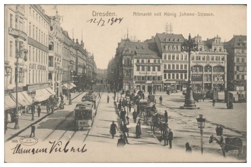 Y1241 dresden altmarkt könig - dresden,