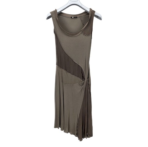 Midikleid damen braun beige - damen,
