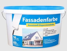 €4,00L   5 L Tedox-Wilckens Fassadenfarbe weiß wetterbeständig gut deckend