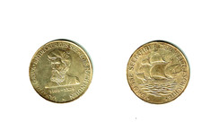 Medaille VASCO DA GAMA - Große Seefahrer der Weltgeschichte - Seeweg  Indien -2