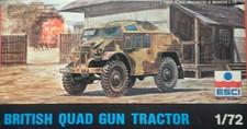 ESCI   8042   1-72   Britsh QUAD GUN Traktor  - Bausatz   (unbenutzt)  Angebot 1