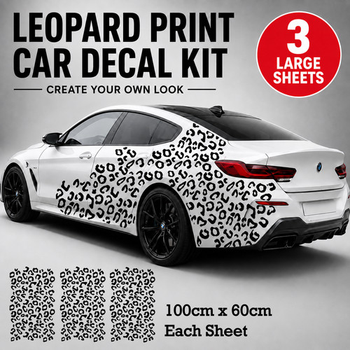 Leopardenmuster auto aufkleber - leopardenmuster,