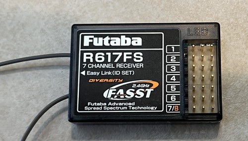 Futaba r617fs channel - 7-channel, fasst
