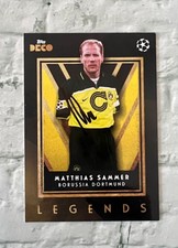TRADING CARD. Matthias Sammer