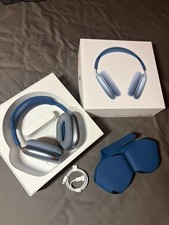 APPLE AirPods Max, Over-ear Kopfhörer Bluetooth sky blue, blau