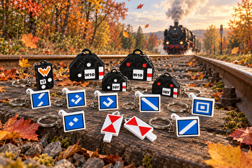 Eisenbahnsignale als anhänger - als,