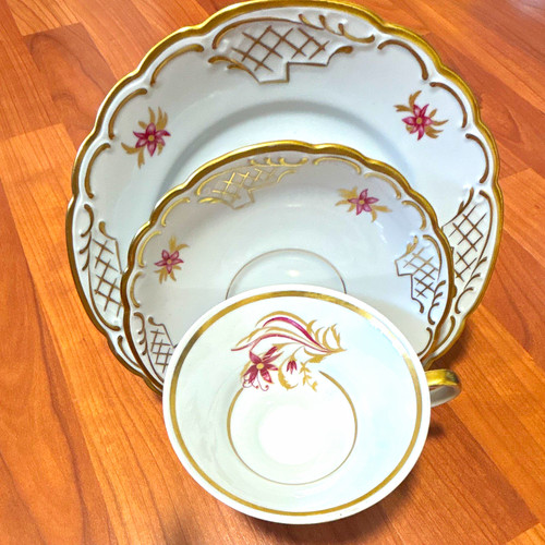 Porzellan tasse untertasse - porzellan, tasse,