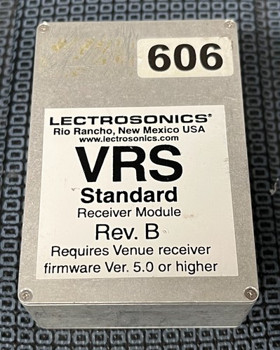 Lectrosonics vrs - lectrosonics,