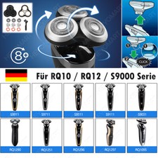 Rasiererkopf Scherkopf Ersatz Für Philips RQ10 RQ12 RQ12 + / S9000 SensoTouch 3D