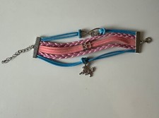 Geflochtenes leder armband - leder,