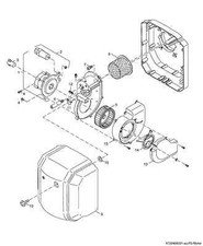 Ersatzteile für Buderus Anbaubrenner Logatop BE-A 1.1-17 21, 28, 34 45 55 68 KW