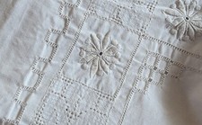 Tischdecke Handarbeit 83x83