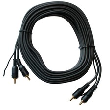 5 Meter Stereo Cinch kabel OFC
