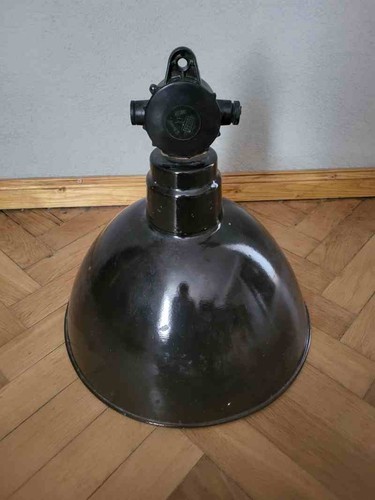 Alte fabriklampe - alte,