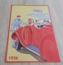 SHELL EDITION BLECHSCHILD "1936"
