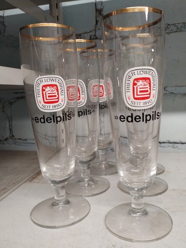 Pilsglas trierer löwenbräu - pilsglas,